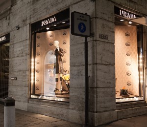 Prada Boutique, Sant'Andrea street, Milan